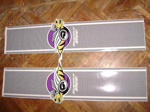 Dodge Ram Rumble Bee GRAY Stickers Decals
